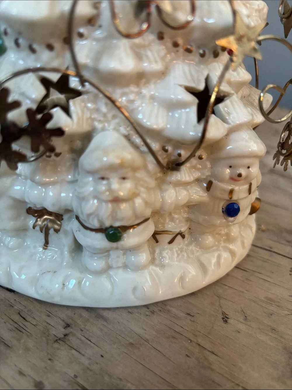 Vintage lighted ceramic
